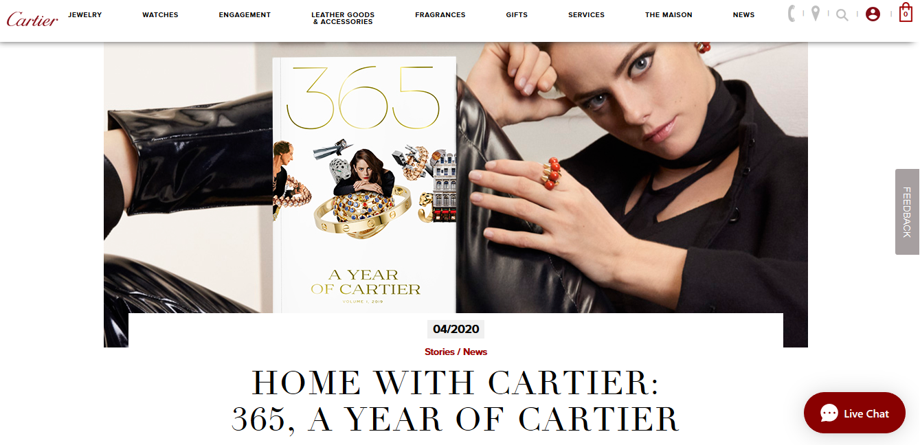 Brand Awareness: 365, A Year of Cartier 